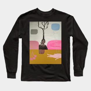 the woman and the tree Long Sleeve T-Shirt